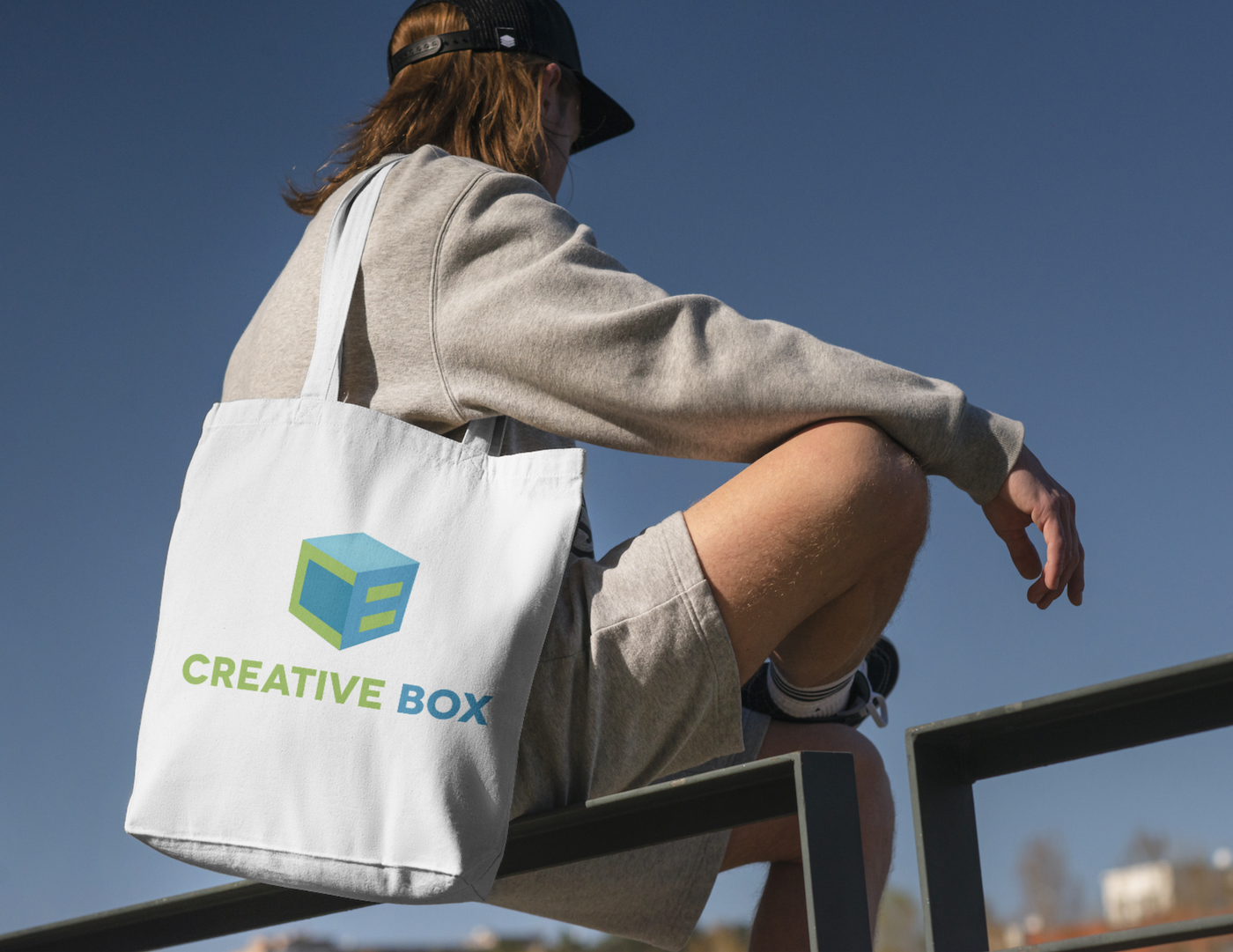 Logo Application on Tote Bag